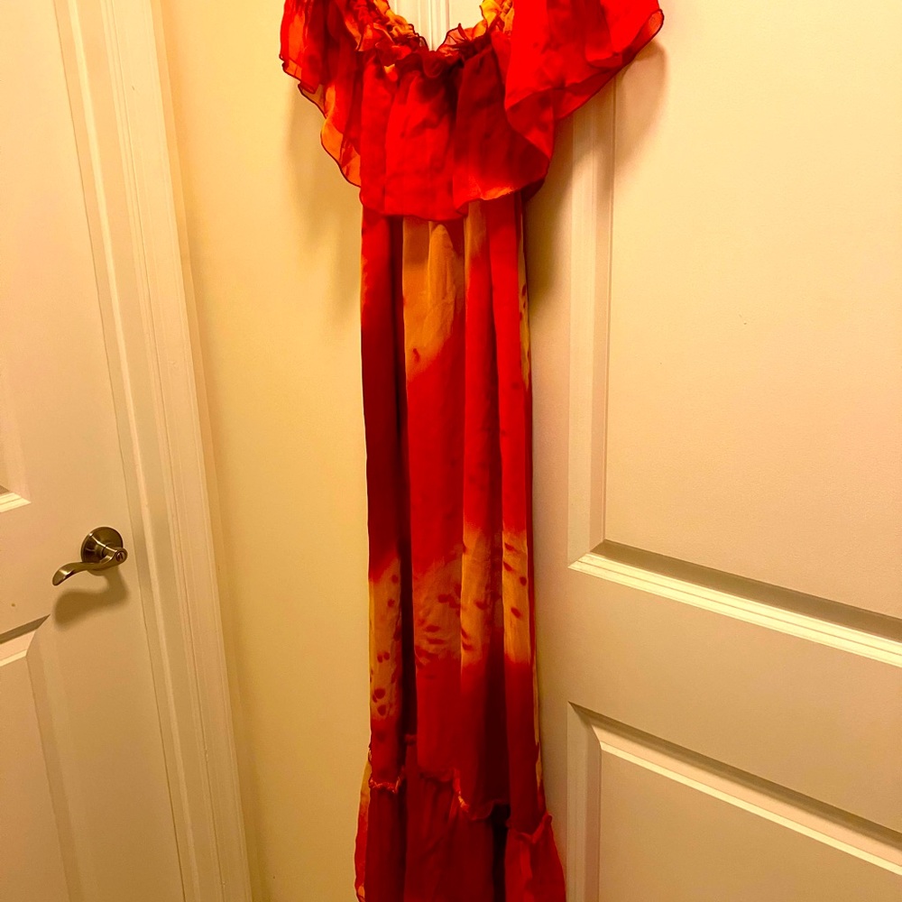 Colored dress small size